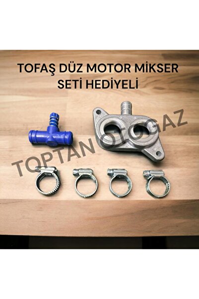 SEVMAK TOFAŞ DÜZ MOTOR MİKSER + AYAR VANASI KELEPÇE HEDİYELİ SET