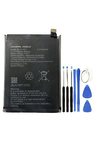 Genel Markalar General Mobile Gm21 Pil Batarya Bl-a17ct+tamir Set 5000 Mah