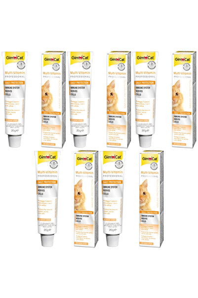 Gimcat Multi-Vitamin Kedi Macunu 20gr - 5 Adet