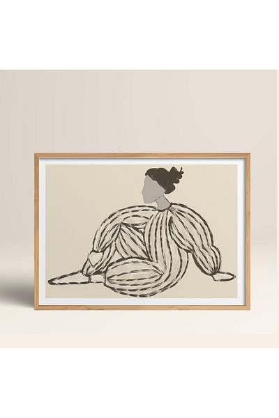 HOMEPACK Хоризонтална картина с една рамка, модерен плакат TK/426