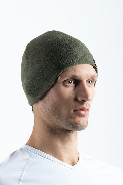 OIL COMPANY Khaki Polar Unisex Beanie with Ears