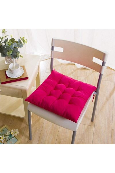 Çınar Reklam & Dış Ticaret Chair Cushion 1 Piece Red