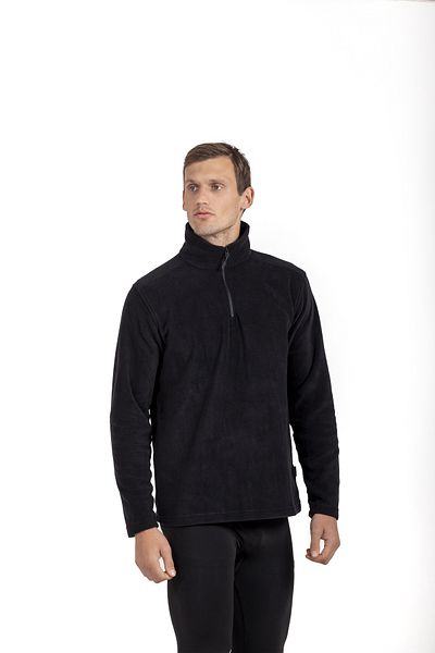 OIL COMPANY Μαύρο Φούτερ Thermal Fleece Unisex