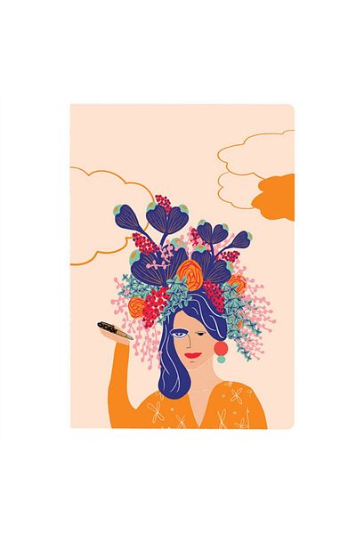 Fulique Heroine Dotted Page Tailor Sewing Notebook A5