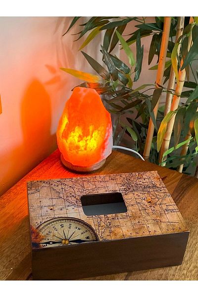 Fun Life Handmade Wooden Tissue Box