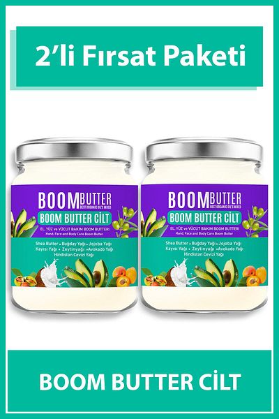 BOOM BUTTER Skin Care Oil Dual Pack