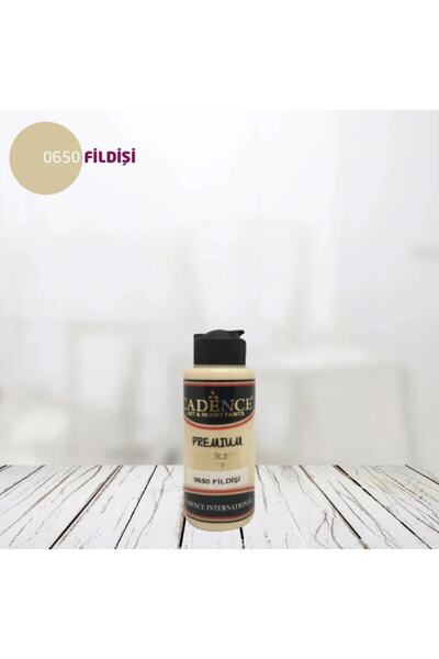 Cadence Boya Cadence Premium Akrilik 0650 Fildişi - 120ml