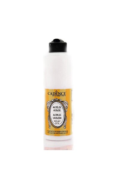 Cadence Boya Su Bazlı Vernik Yarı Mat 250 ml