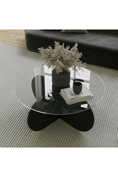 NEOstill - Bubble Cam Sehpa / Siyah