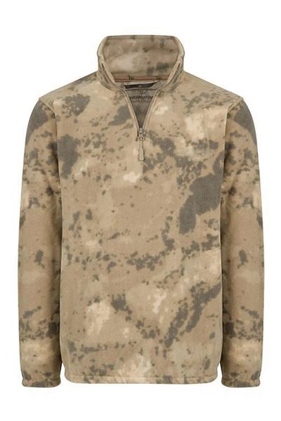 BARIŞ ASKERİ MALZEME TF Men's 1/4 Zipper Sweatshirt POLAR PEACE MILITARY MATERIAL