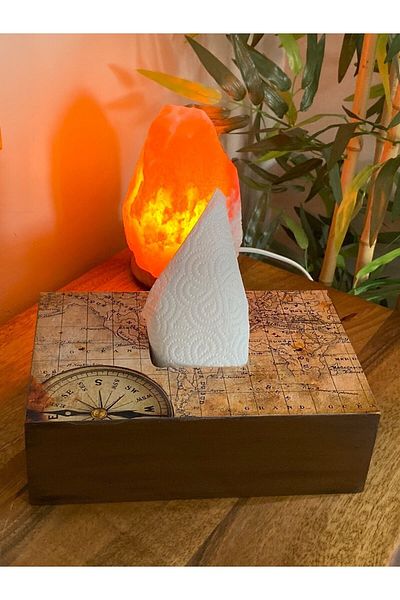 Fun Life Handmade Wooden Tissue Box