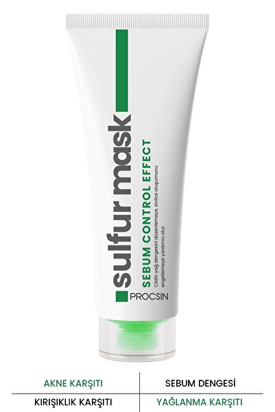 PROCSIN Mască anti-acnee cu sulfură 50 ml