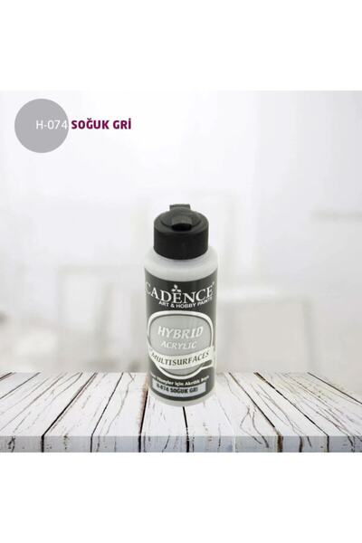 Cadence Boya Cadence Hybrid Multisurfaces H074 Soğuk Gri 120 Ml.