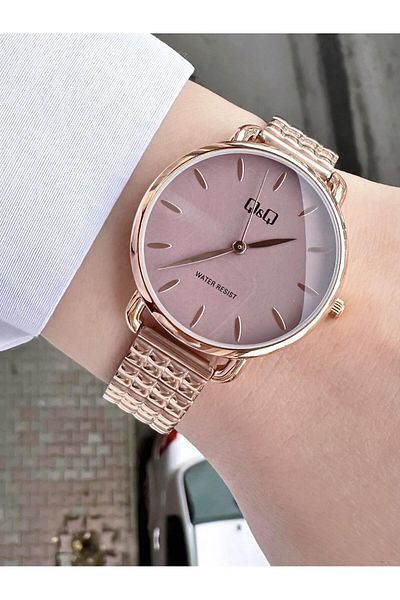 Q&Q Women's Metal Band Wristwatch