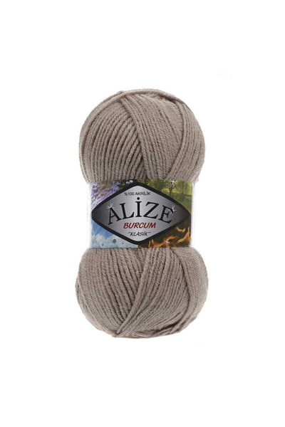 Alize Burcum Classic Hand Knitting Yarn (Συσκευασία 5) - 167-γάλα Καφέ