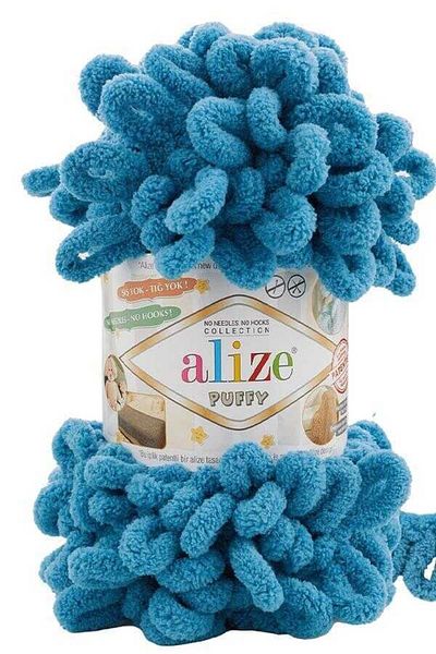 Alize Benzină 294 - Pachet de 5 fire pentru tricotat manual pufos