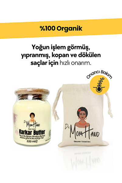 Dr. Mom Hand Karkar Butter 220ml "yoğun Işlem Görümüş, Yıpranmış, Kopan Dökül...