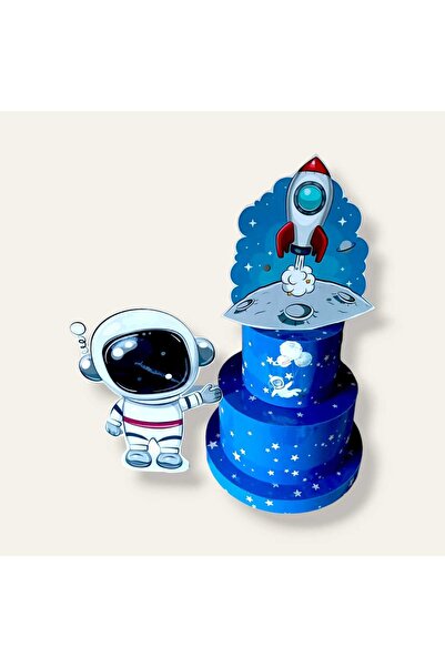 Surpriscake Astronot Maket Pasta