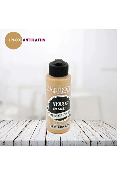 Cadence Boya Cadence Hybrid Multisurfaces Metalik Hm801 Antik Altın 120 Ml.