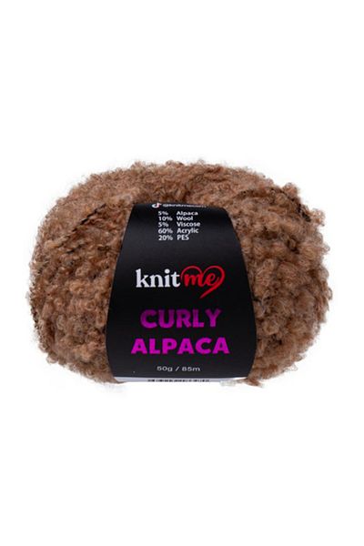 knitme 5 τμχ Μαλακό βελούδινο σχοινί με μπούκλες από μαλλί αλπακά με μπούκλες KC10