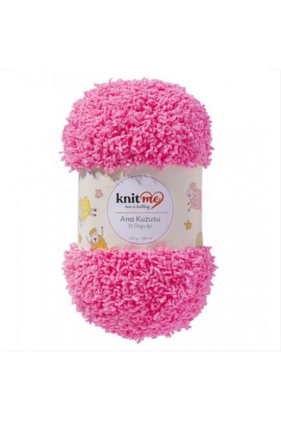 knitme 716 Model Pink Knit Me Mother's Lamb - 5 Κορδόνια πλεξίματος χειρός