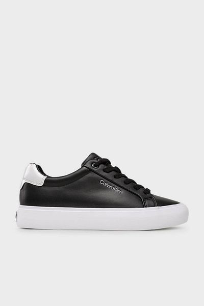 Calvin Klein Kožené tenisky s detailem loga - HW0HW016810GJ