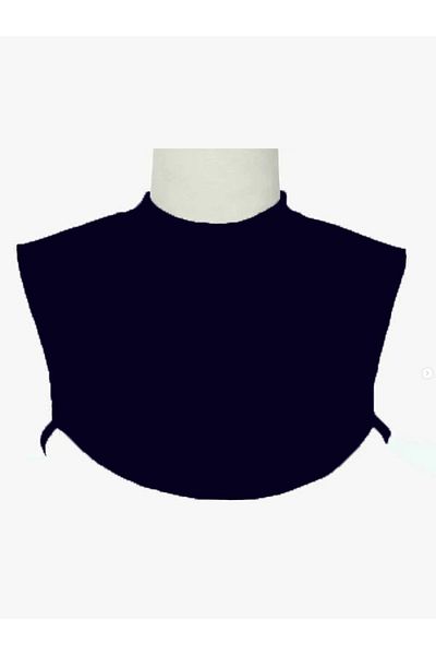 LAVENDER Navy Blue Straight Neck Collar -75