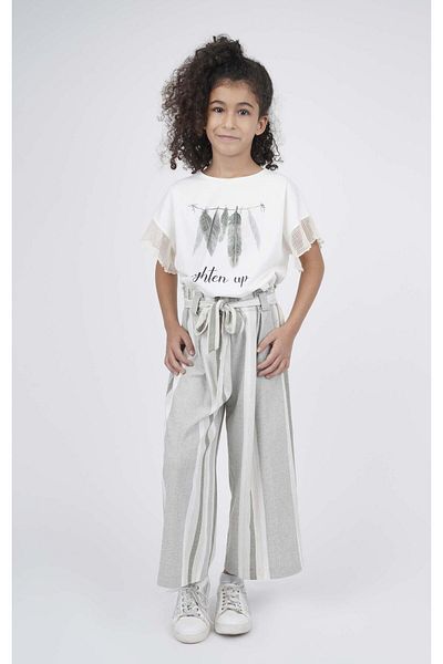 best kids بنطلون كاكي بناتي
