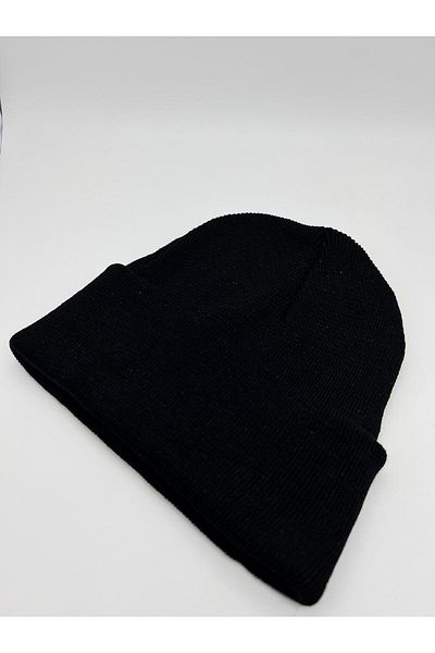ROZA ACCESSORIES Basic Beret Unisex Black