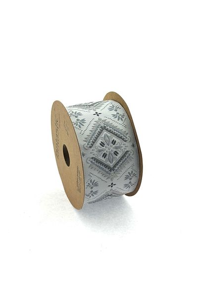 FANTASTIC KURDELE ETHNIC PATTERNED WOVEN BORDURE RIBBON (5cm WIDTH - 10m LENGTH)