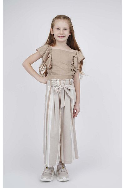 best kids Girl's Beige Trousers