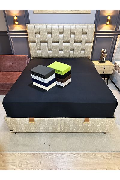 micoton Combed Cotton Elastic Bed Sheet Single Lycra Special Production