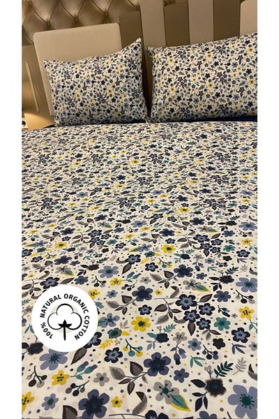 Özcan Ev Tekstil 100% Cotton Double Duvet Cover Set