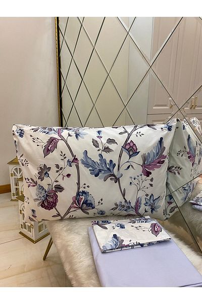 Özcan Ev Tekstil Single Sheet Pillow Set 100% Cotton
