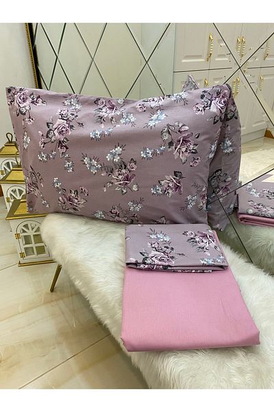 Özcan Ev Tekstil Ranforce Single Sheet Pillow Set 100% Cotton