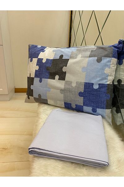 Özcan Ev Tekstil Set de perne pentru cearșaf de pat Ranforce