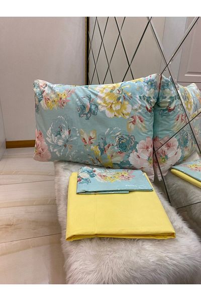 Özcan Ev Tekstil Single Sheet Pillow Set 100% Cotton