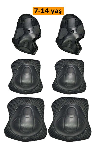 Liggo Paten Dizliği Çocuk Dizliği Scooter Bisiklet Dizliği Koruma Seti 6 Parça