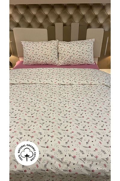 Özcan Ev Tekstil 100% Cotton Single Duvet Cover Set