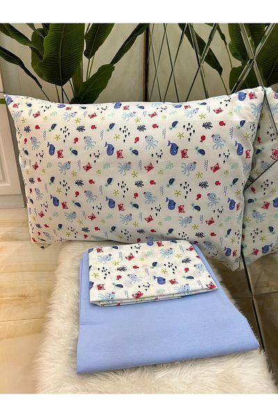 Özcan Ev Tekstil Set de perne pentru cearșaf de pat Life