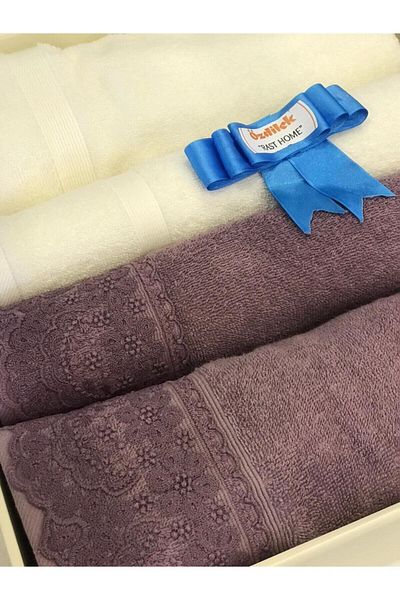 Özdilek Best Set Orkide Cream-plum