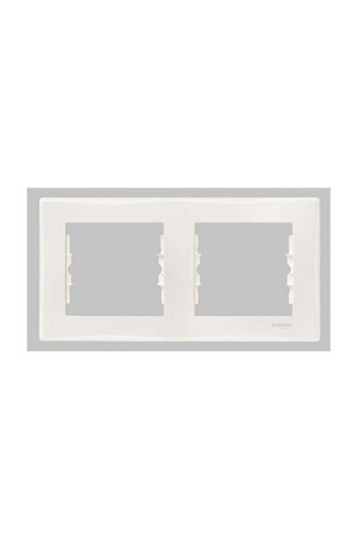 Schneider Electric Sedna Ikili Çerçeve Krem