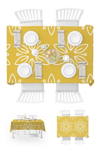 Filamente Digital Print Tablecloth