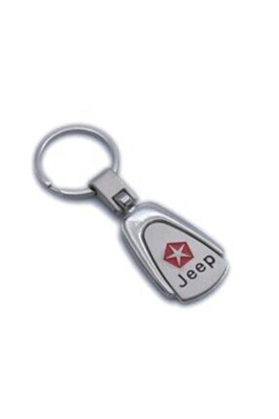 idealaksesuar Jeep Metal Oval Keychain Stylish Quality Accessory Bag Car New
