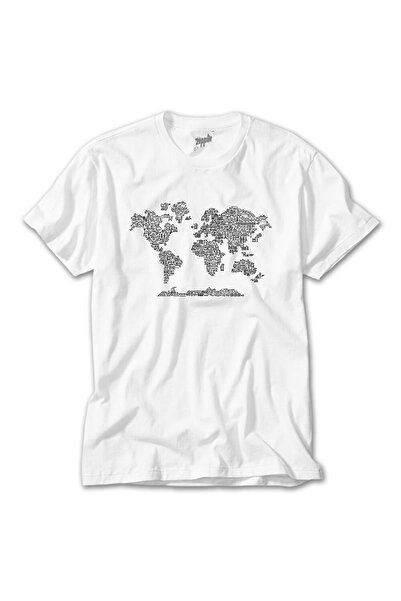 Z zepplin Μπλουζάκι Unisex White Map Icon