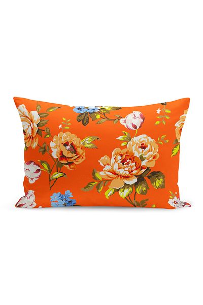 Filamente Double Sided Digital Printing Throw Pillow Cover Flower Garden