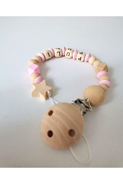 Coco Shoptr Baby Pacifier Chain Made of 100% Natural Wooden Products