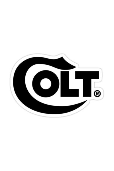 Universal Autocolant Colt Logo Pistol