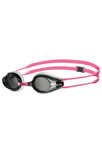 ARENA Unisex Pink Tracks Swimming Goggles