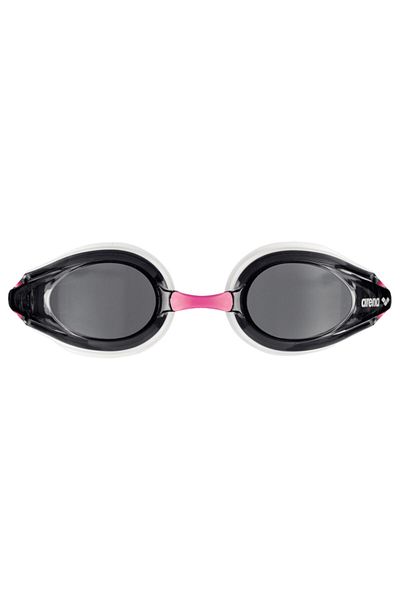 ARENA Unisex Pink Tracks Swimming Goggles
